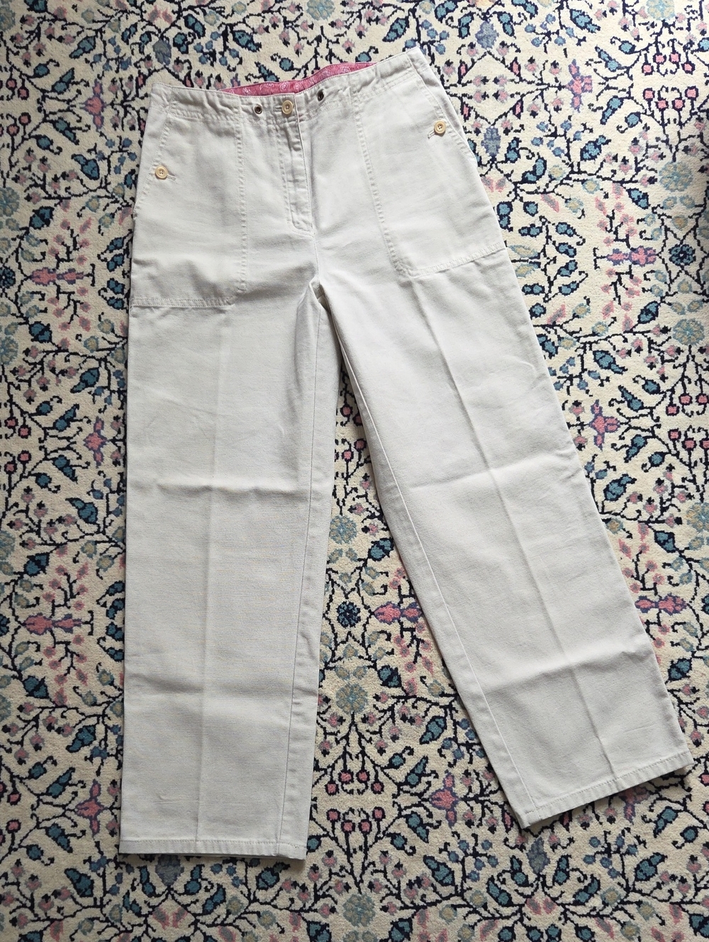Vintage Y2K Lauren Ralph Lauren Lake Resort Beige Straight Leg Pants
